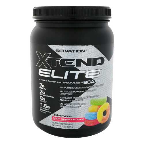 Scivation BCAA Xtend Elite 585 г кислая жвачка в Сплав