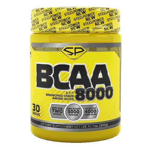 Steel Power Nutrition BCAA 8000 300 г клюква в Сплав