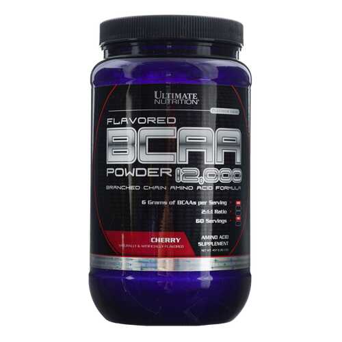 Ultimate Nutrition BCAA 12000 457 г вишня в Сплав