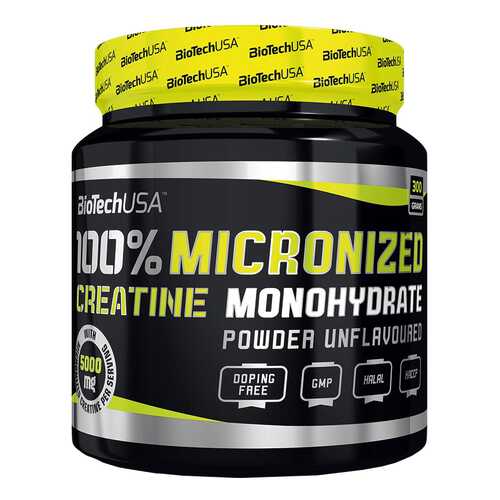 BioTech Creatine Monohydrate 300 г без вкуса в Сплав