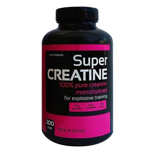 XXI Power Super Creatine 200 капсул без вкуса в Сплав