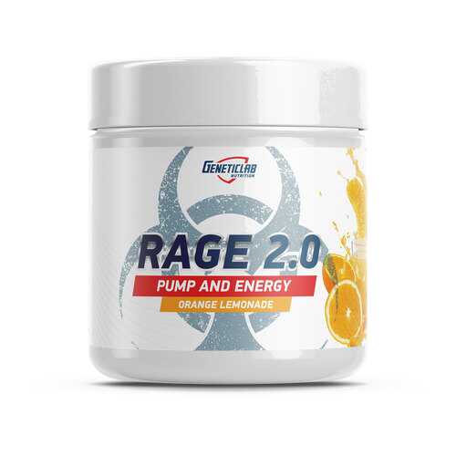 Geneticlab Nutrition RAGE 2.0, 240 г, вкус: фанта в Сплав