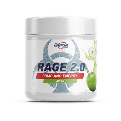 GeneticLab Nutrition Rage 2.0 Pump And Energy 240 г (вкус: яблоко) в Сплав