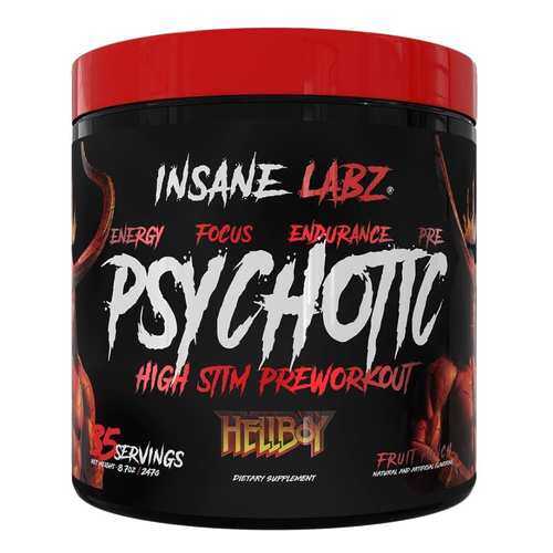 Предтренировочный комплекс Insane Labz Psychotic Hellboy Edition 250 г fruit punch в Сплав