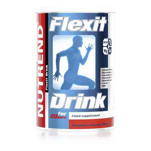 Напиток NUTREND Flexit Drink (400 г) клубника в Сплав