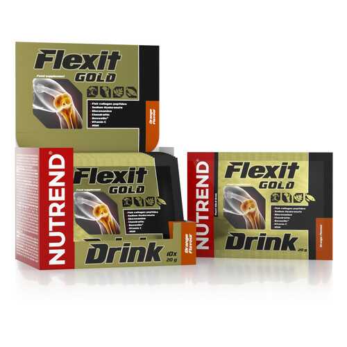 Напиток NUTREND Flexit Gold Drink (10 пак x 20 г) апельсин в Сплав