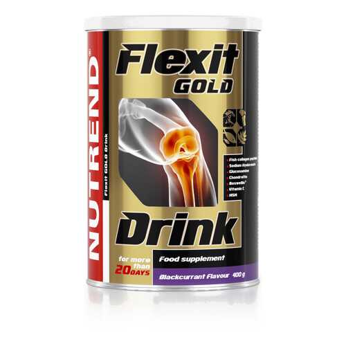 Напиток NUTREND Flexit Gold Drink (400 г) черная смородина в Сплав