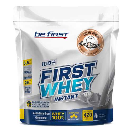 Be First First Whey Instant, 420г (крем-брюле) в Сплав