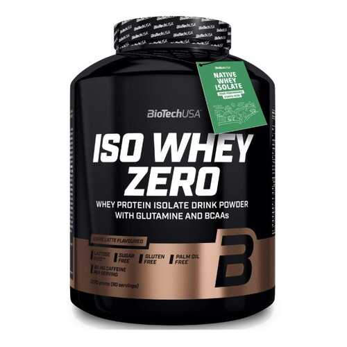 BioTech USA Iso Whey Zero (Латте, 2270 г) в Сплав