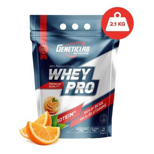 Geneticlab Nutrition Протеин Geneticlab Nutrition Whey Pro, 2100 г, вкус: апельсин в Сплав