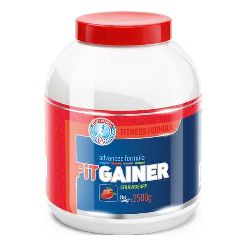 Гейнер АКАДЕМИЯ-Т Fitness Formula Fit Gainer 2500 г клубника в Сплав