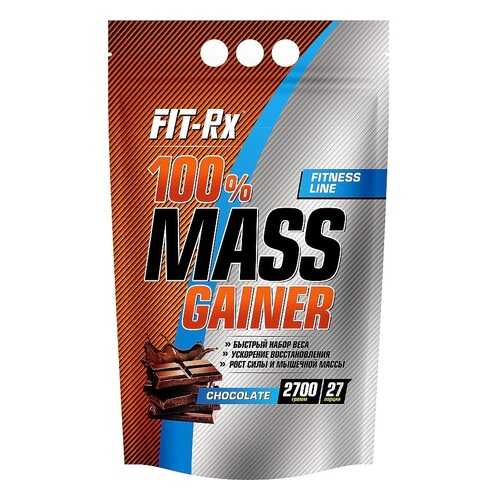 Гейнер FIT-Rx 100% Mass Gainer 2700 г Chocolate в Сплав