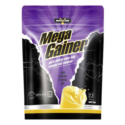 Гейнер Maxler Mega Gainer 1000 г Vanilla в Сплав