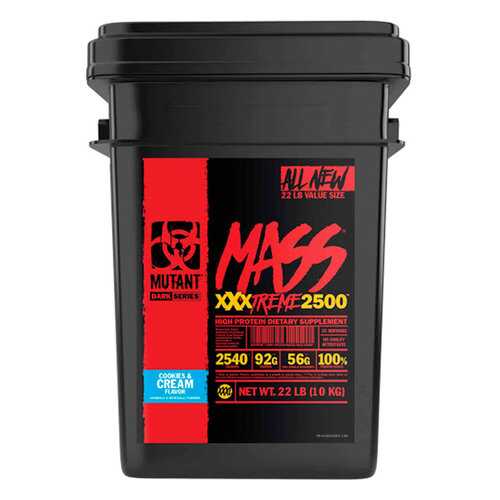 Гейнер MUTANT Mass XXXtreme 2500 Печенье крем (10 кг) в Сплав