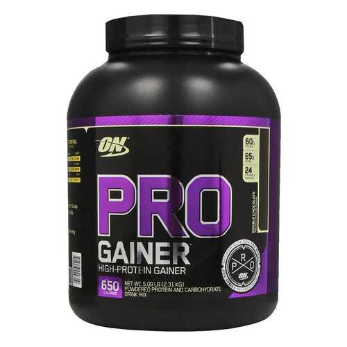 Гейнер Optimum Nutrition Pro Gainer 2310 г Double Chocolate в Сплав