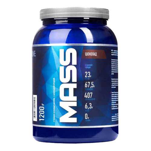 Гейнер Rline Mass + Creatine 1200 г шоколад в Сплав