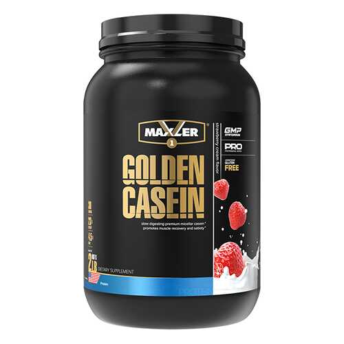 Казеиновый протеин MAXLER Golden Casein 908 гр (Клубника) в Сплав