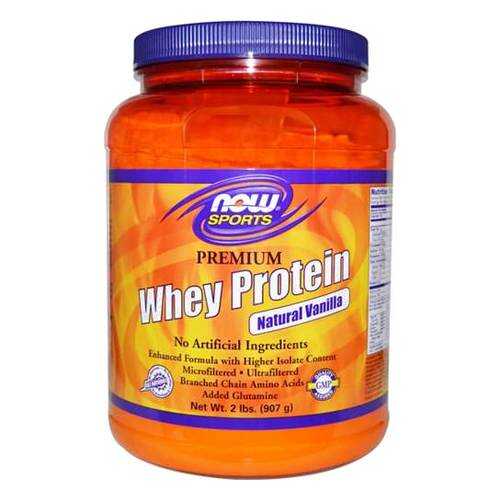 Now Whey Protein 2,72 кг (вкус: ваниль) в Сплав