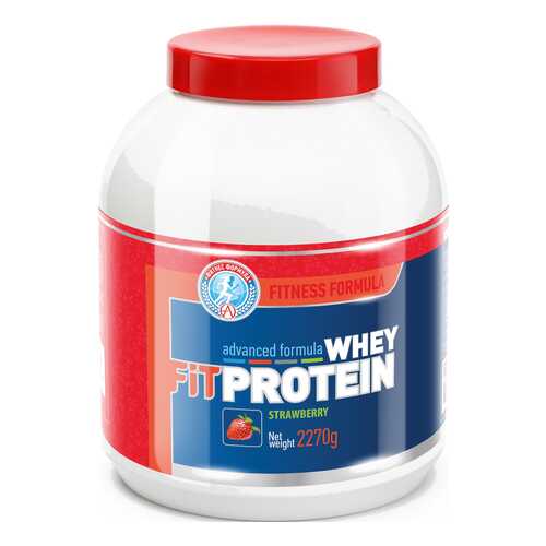 Протеин АКАДЕМИЯ-Т Fitness Formula Fit Whey Protein 2270 г Strawberry в Сплав