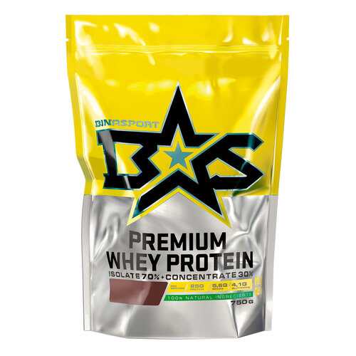 Протеин Binasport Premium Whey 750 г Strawberry-Banana в Сплав