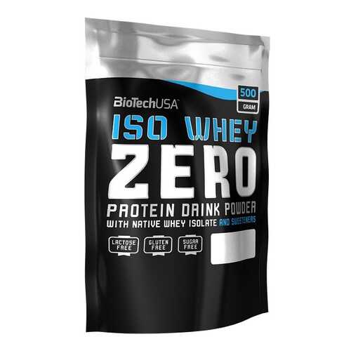 Протеин BioTech Iso Whey Zero 500 г Cookies & Cream в Сплав