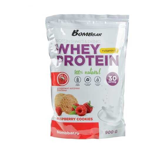 Протеин Bombbar Whey Protein 900 г Raspberry Cookies в Сплав