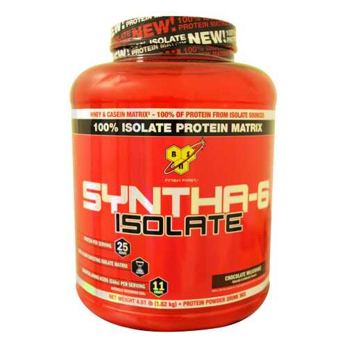 Протеин BSN Syntha-6 Isolate 1820 г Chocolate Shake в Сплав