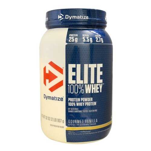 Протеин Dymatize Nutrition Elite Whey 907 г Gourmet Vanilla в Сплав