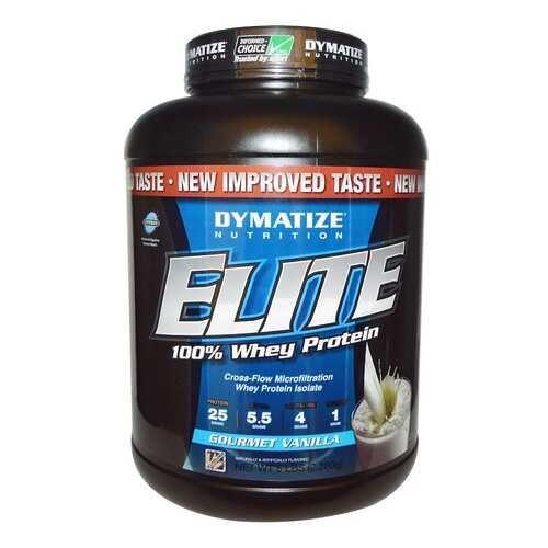 Протеин Dymatize Nutrition Elite Whey Protein 2280 г Gourmet Vanilla в Сплав