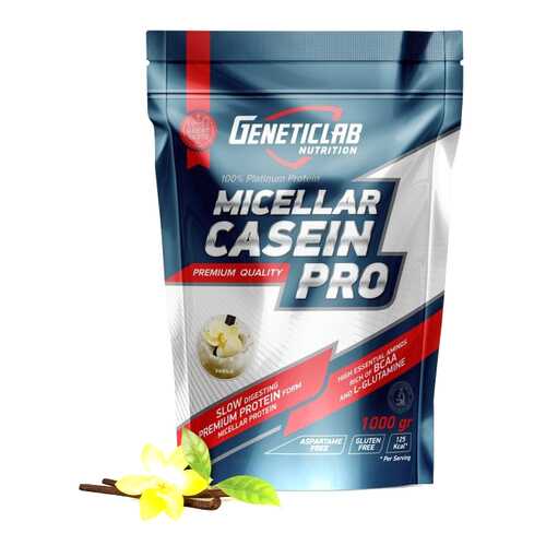 Протеин GeneticLab Nutrition Micellar Casein Pro 1000 г Vanilla в Сплав