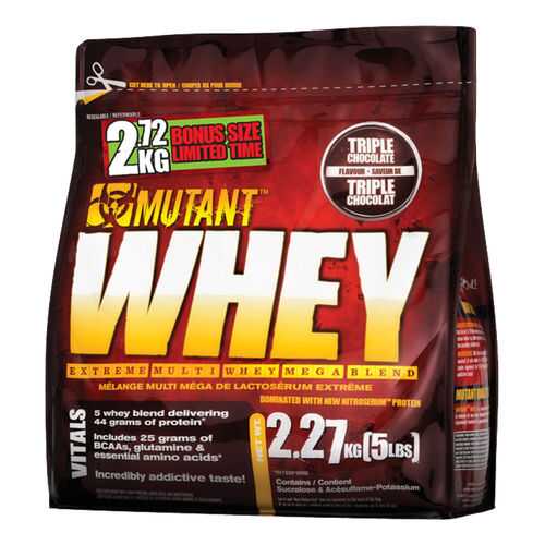 Протеин Mutant Whey 2270 г Triple Chocolate в Сплав