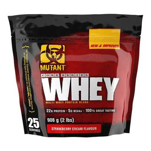 Протеин Mutant Whey 908 г Strawberry Cream в Сплав