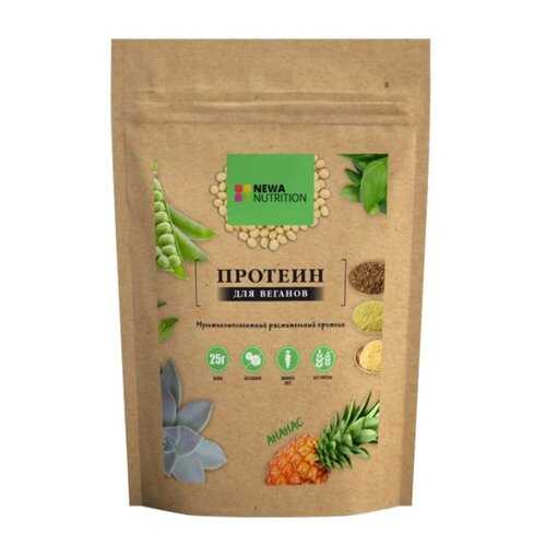 Протеин Newa Nutrition Растительный для веганов Ананас 700г в Сплав