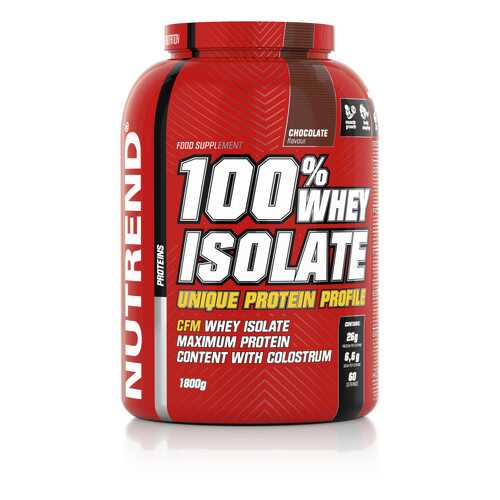 Протеин NUTREND 100% Whey Isolate (1.8 кг) шоколад в Сплав