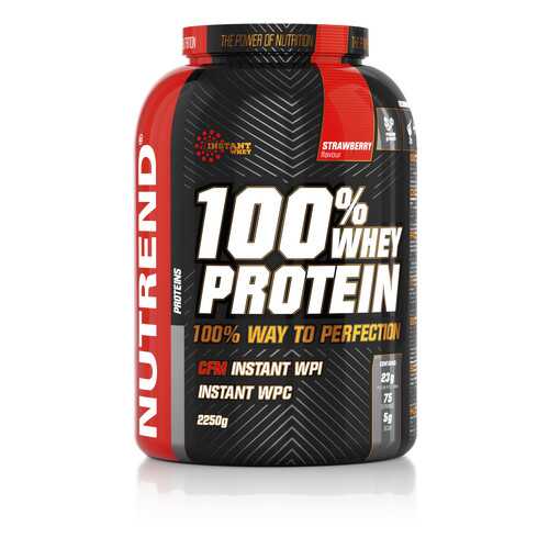 Протеин NUTREND 100% Whey Protein (2.3 кг) клубника в Сплав