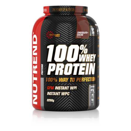 Протеин NUTREND 100% Whey Protein (2.3 кг) шоколад-какао в Сплав