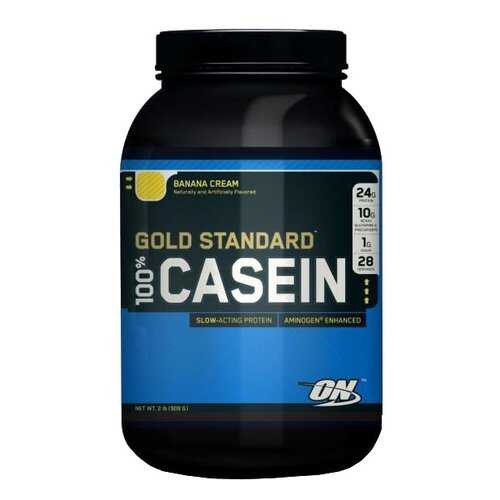 Протеин Optimum Nutrition 100% Gold Standard Casein 909 г Banana Cream в Сплав