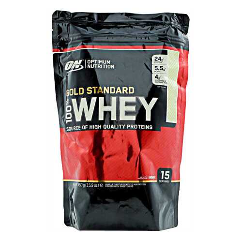 Протеин Optimum Nutrition 100% Whey Gold Standard 450 г Vanilla в Сплав