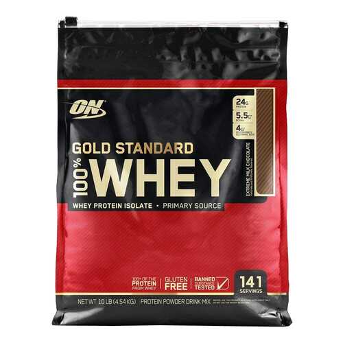 Протеин Optimum Nutrition 100% Whey Gold Standard 4540 г Extreme Milk Chocolate в Сплав