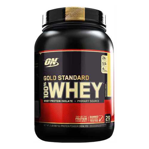 Протеин Optimum Nutrition 100% Whey Gold Standard 908 г Banana Cream в Сплав