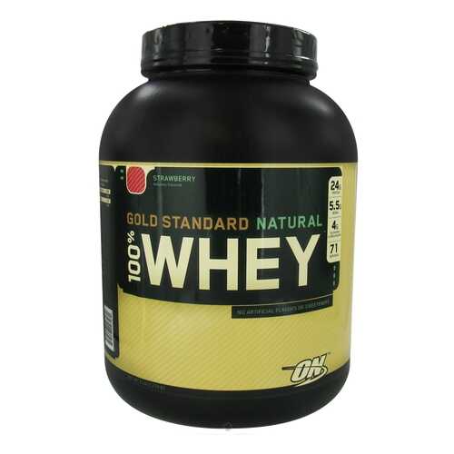 Протеин Optimum Nutrition 100% Whey Gold Standard Natural 2180 г Strawberry в Сплав