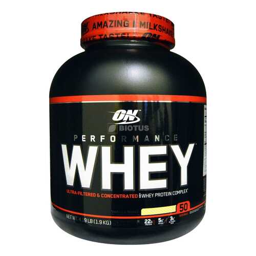 Протеин Optimum Nutrition Performance Whey 2000 г Vanilla Shake в Сплав