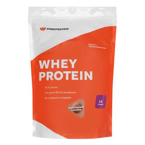 Протеин PureProtein Whey Protein 420 г шоколадный пломбир в Сплав