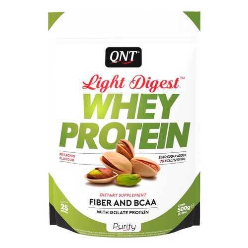 Протеин QNT Whey Protein Light Digest 500 г Pistachio в Сплав