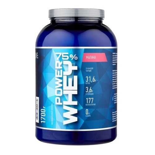 Протеин Rline Power Whey 1700 г малина в Сплав