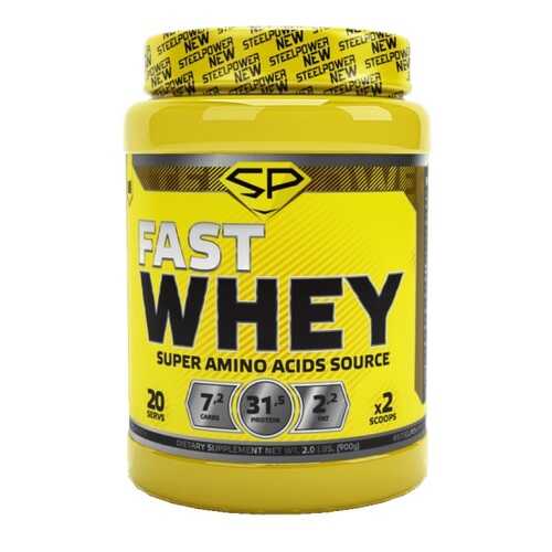 Протеин Steel Power Nutrition Fast Whey Protein 900 г арахис-карамель-нуга-шоколад в Сплав