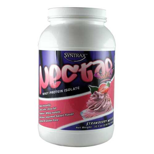 Протеин Syntrax Nectar 907 г Strawberry Mousse в Сплав