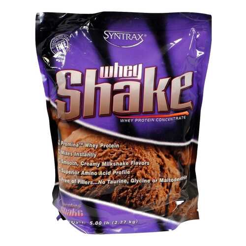 Протеин Syntrax Whey Shake 2270 г Chocolate Shake в Сплав