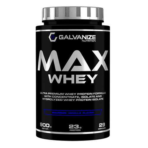 Протеин сывороточный GALVANIZE Max Whey Protein 900 г вкус: Банан (Banana Cream) в Сплав