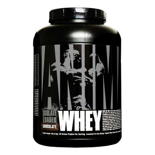 Протеин Universal Nutrition Animal Whey Isolate Loaded 2275 г Chocolate в Сплав